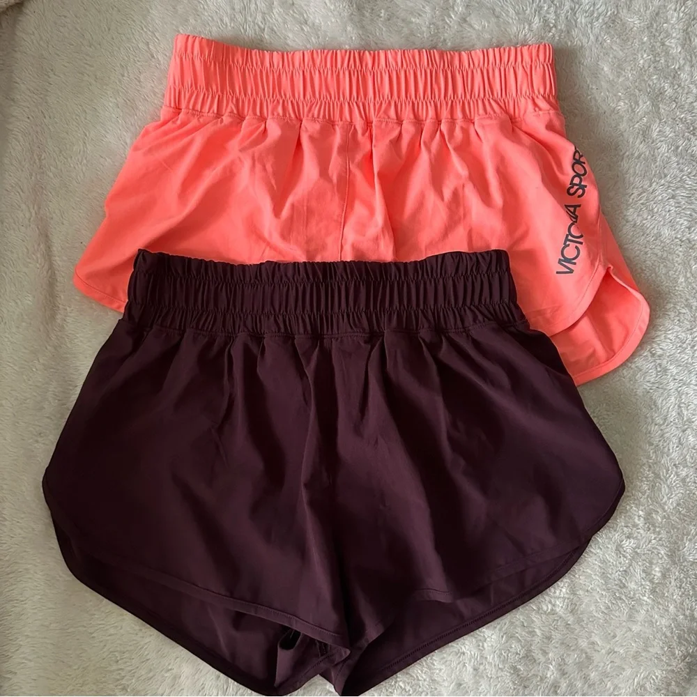 5 pc Lot PINK Sport Victoria’s Secret Fabletics Shorts Nike Leggings Sz XS - Picture 4 of 6